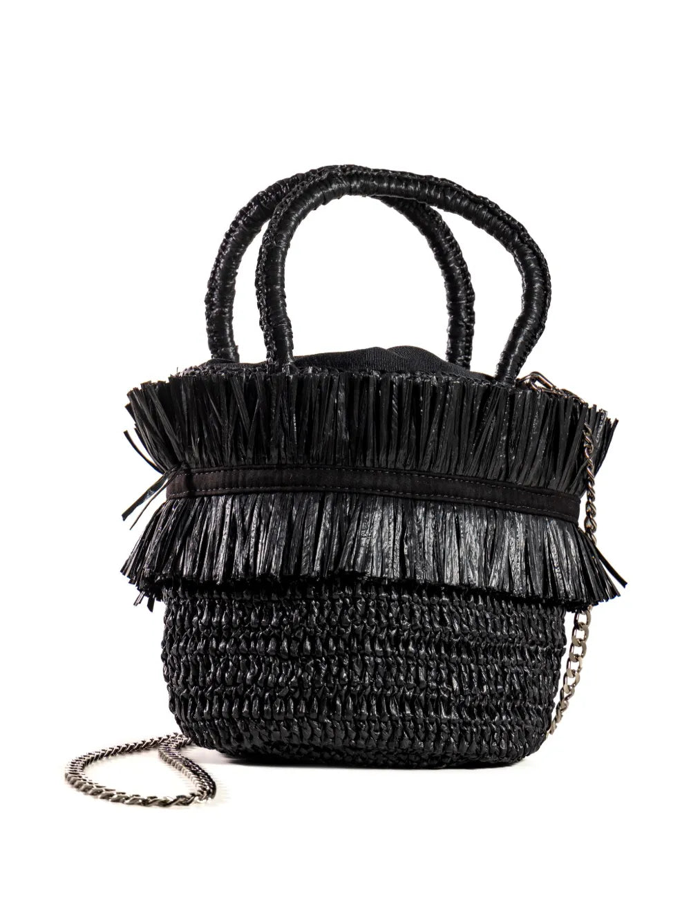 NannacayAndrea fringed tote bag