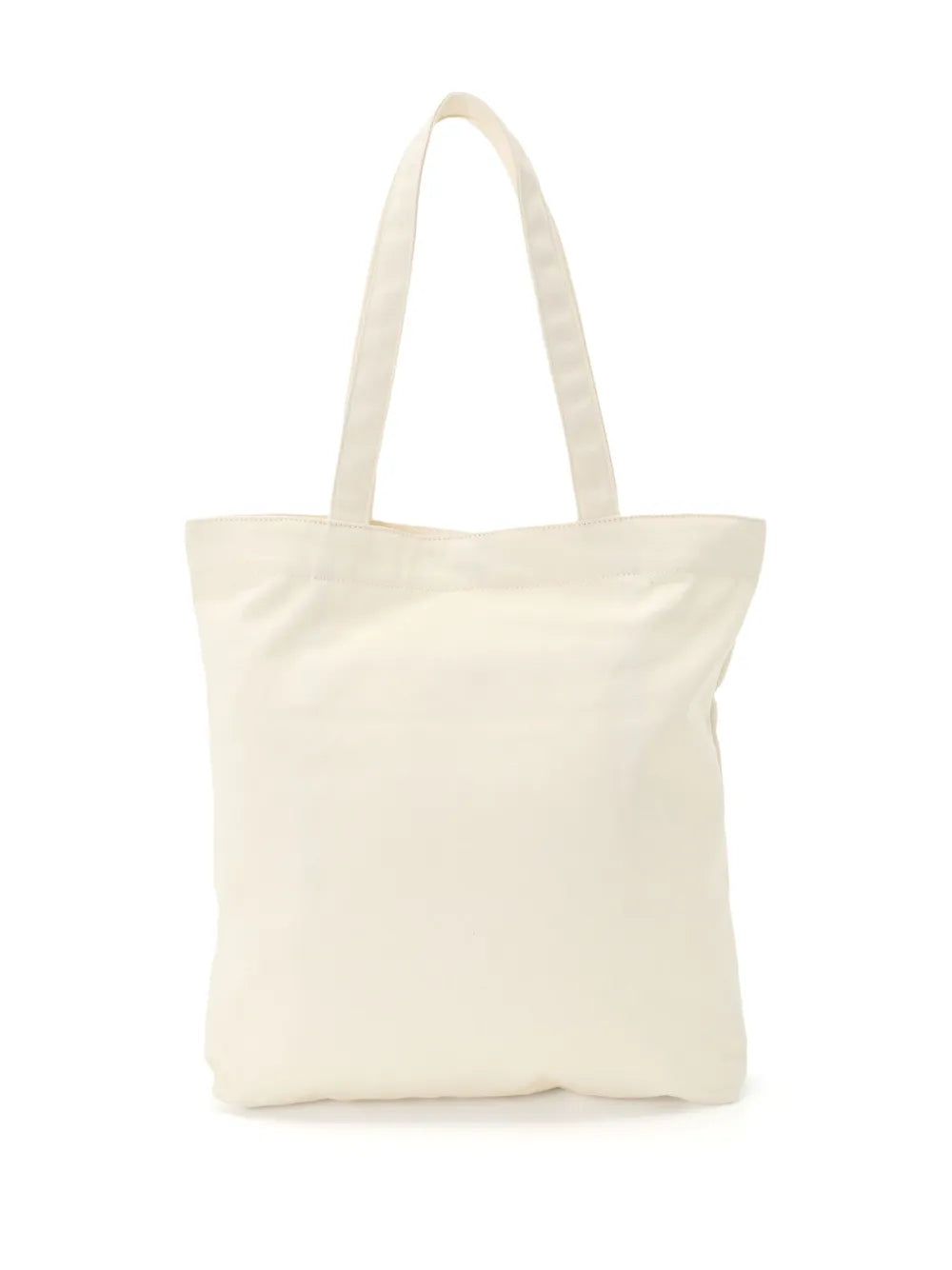 agnès b. logo-appliqué canvas tote bag