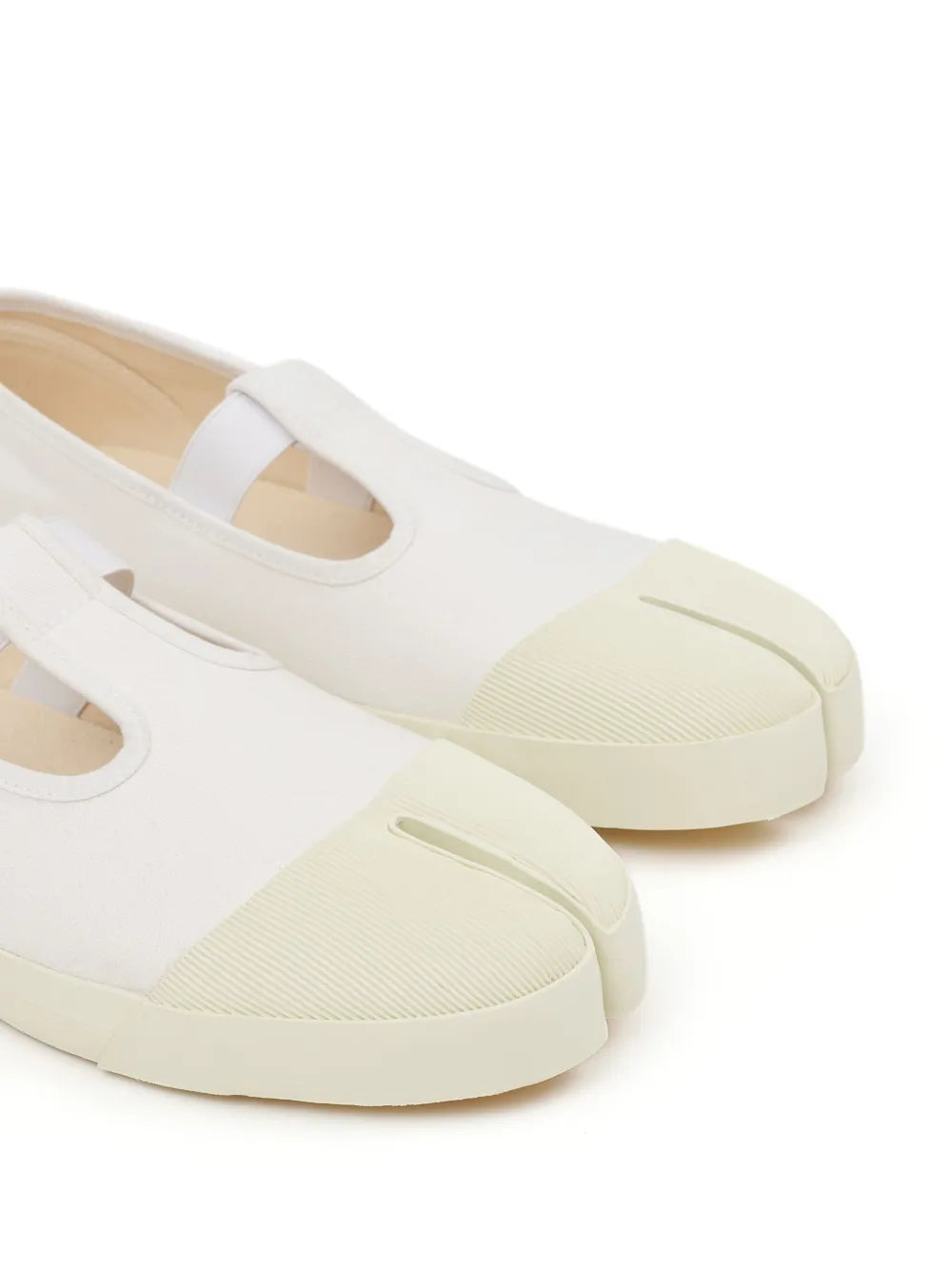 Maison Margiela On The Deck Tabi Canvas Pumps