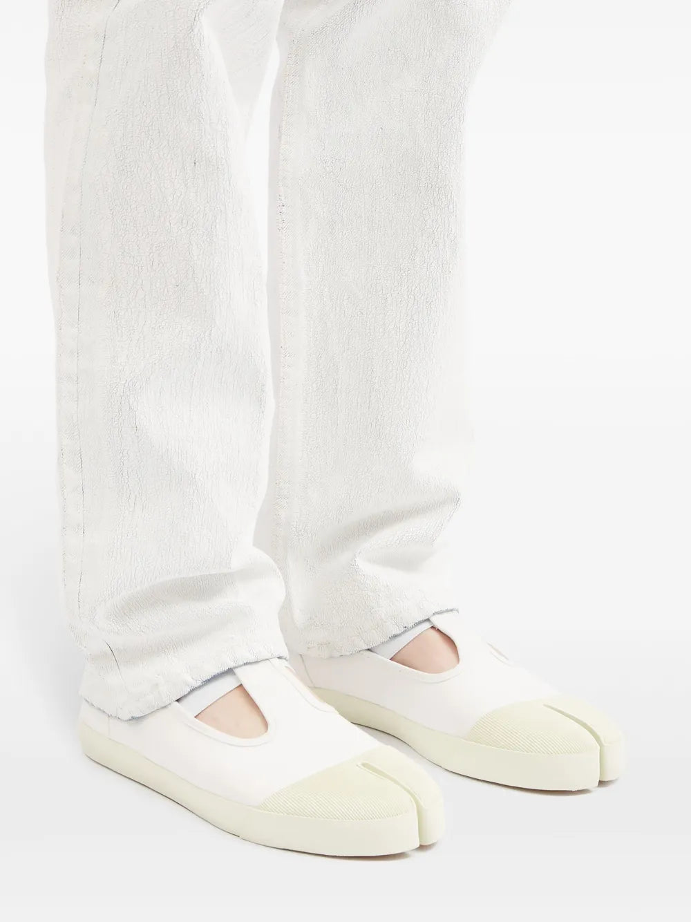 Maison Margiela On The Deck Tabi Canvas Pumps