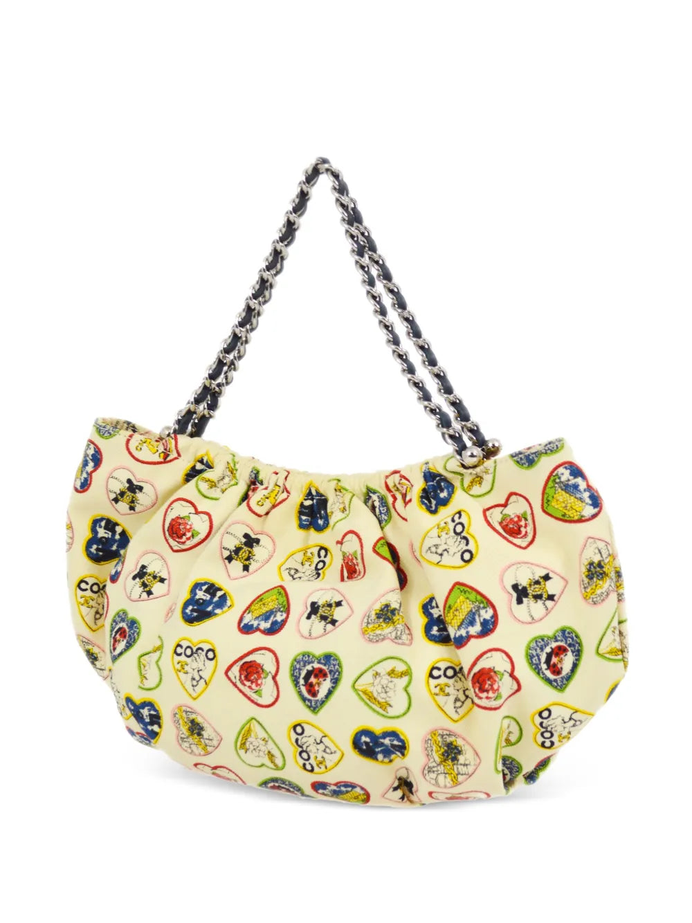 Pre-OwnedCHANEL Pre-Owned2006 Valentine chain shoulder bag