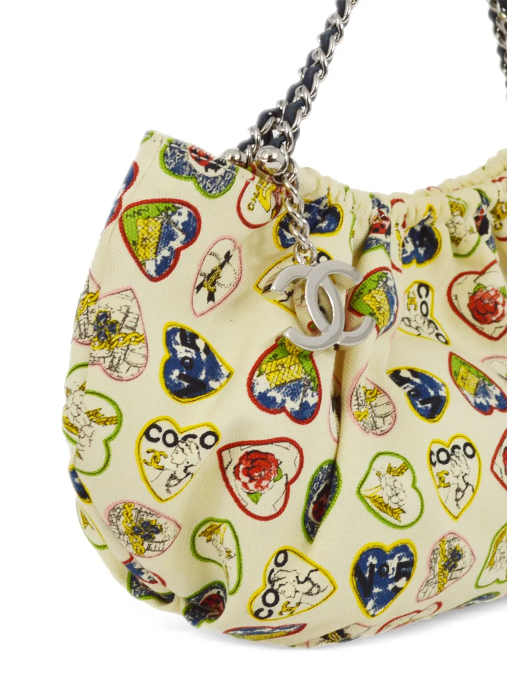 Pre-OwnedCHANEL Pre-Owned2006 Valentine chain shoulder bag