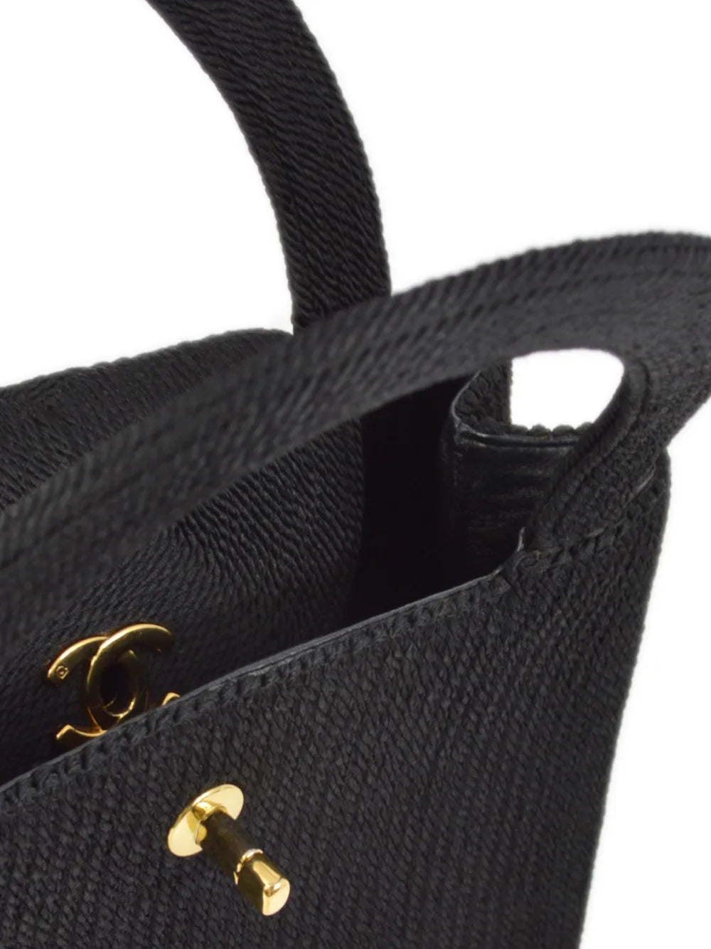 Pre-OwnedCHANEL Pre-Owned1998 Kelly rope-embellished handbag