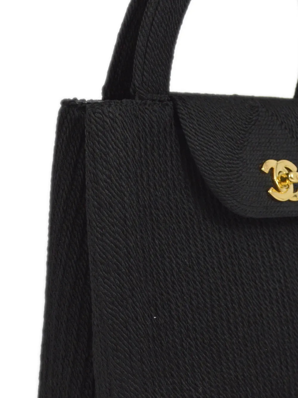 Pre-OwnedCHANEL Pre-Owned1998 Kelly rope-embellished handbag