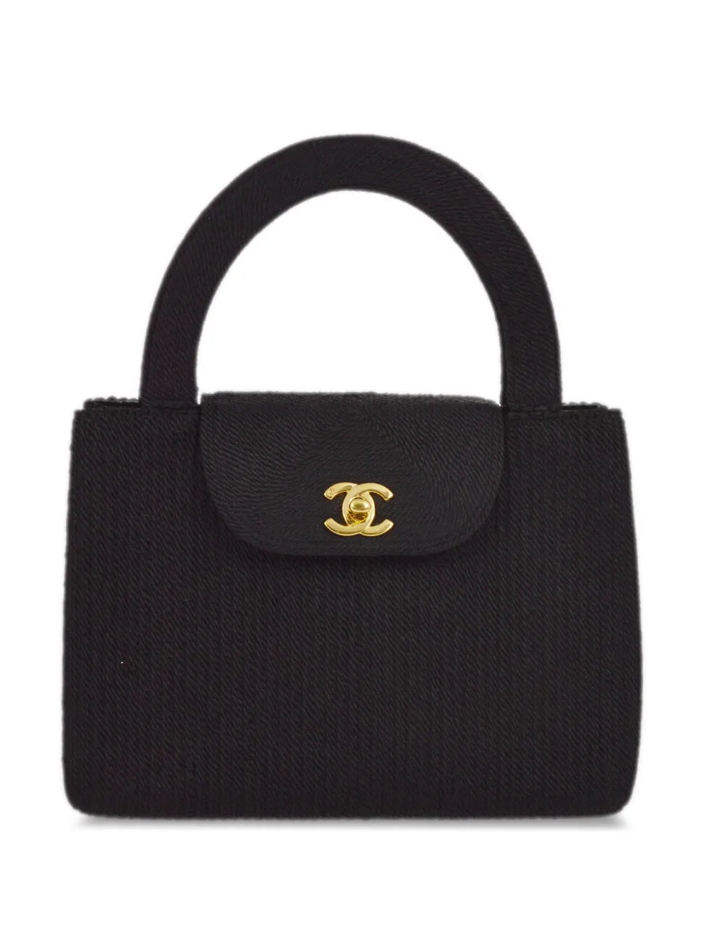 Pre-OwnedCHANEL Pre-Owned1998 Kelly rope-embellished handbag