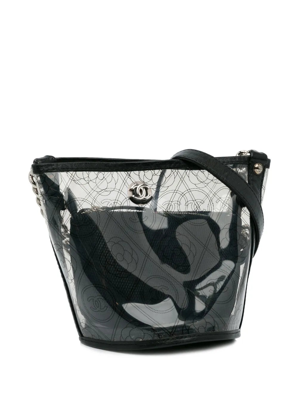 Pre-OwnedCHANEL Pre-Owned2018 Camellia bucket bag