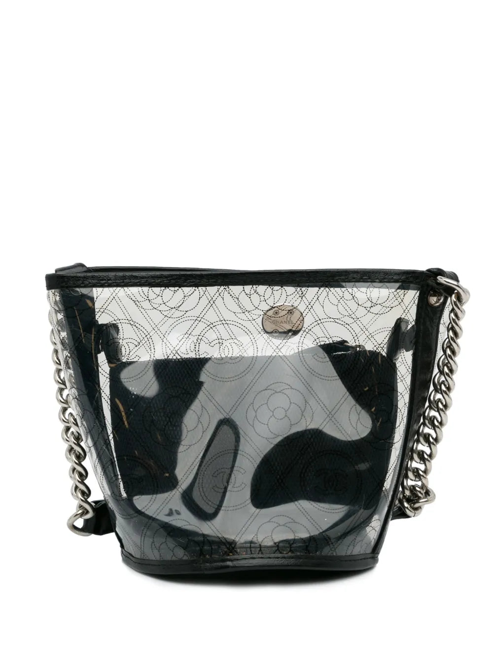 Pre-OwnedCHANEL Pre-Owned2018 Camellia bucket bag
