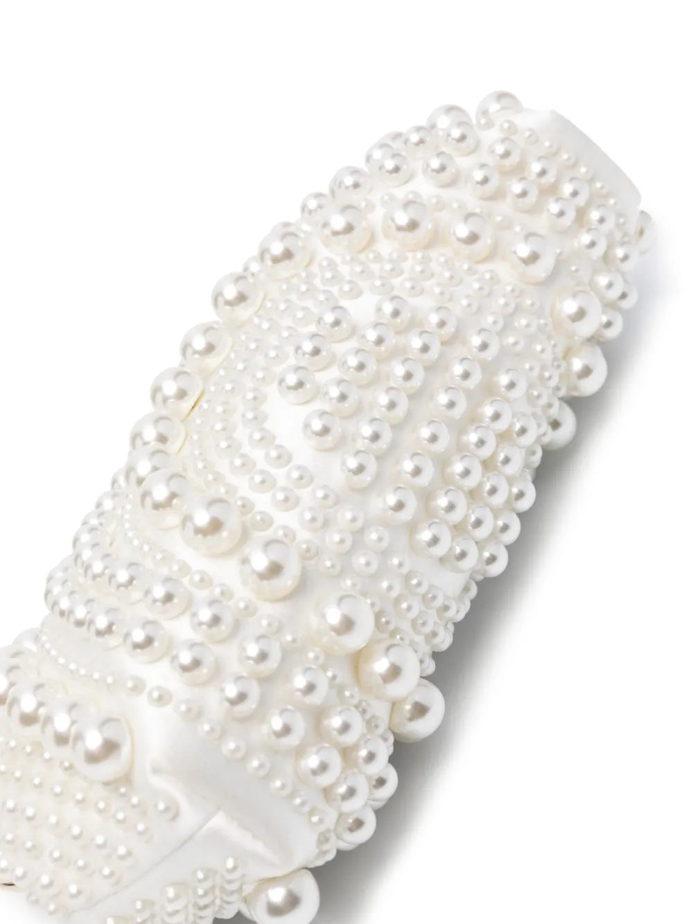 Anya HindmarchMaud pearl-embellished clutch