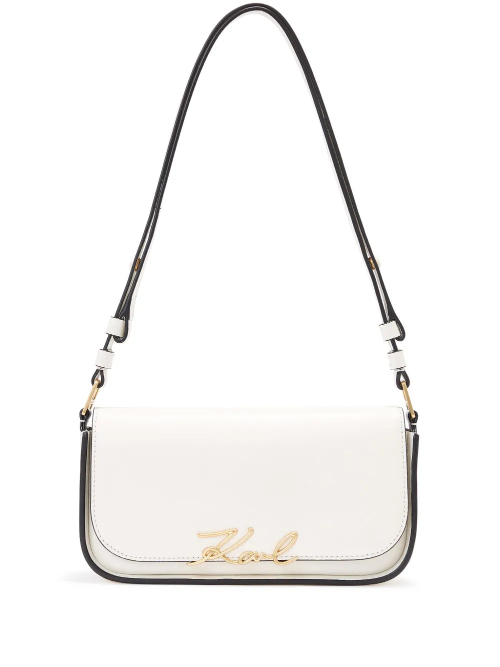 Karl LagerfeldSignature leather cross body bag