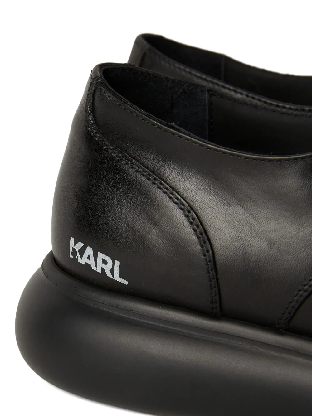 Karl Lagerfeld Granby Leather Derby Shoes
