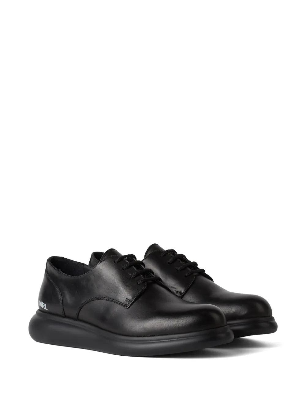 Karl Lagerfeld Granby Leather Derby Shoes