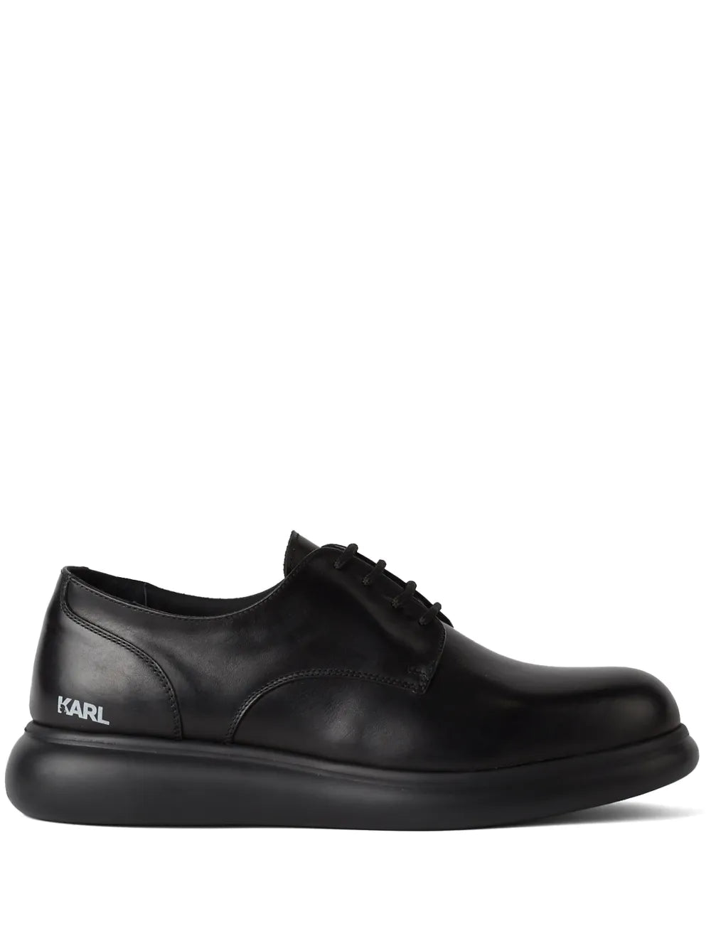 Karl Lagerfeld Granby Leather Derby Shoes