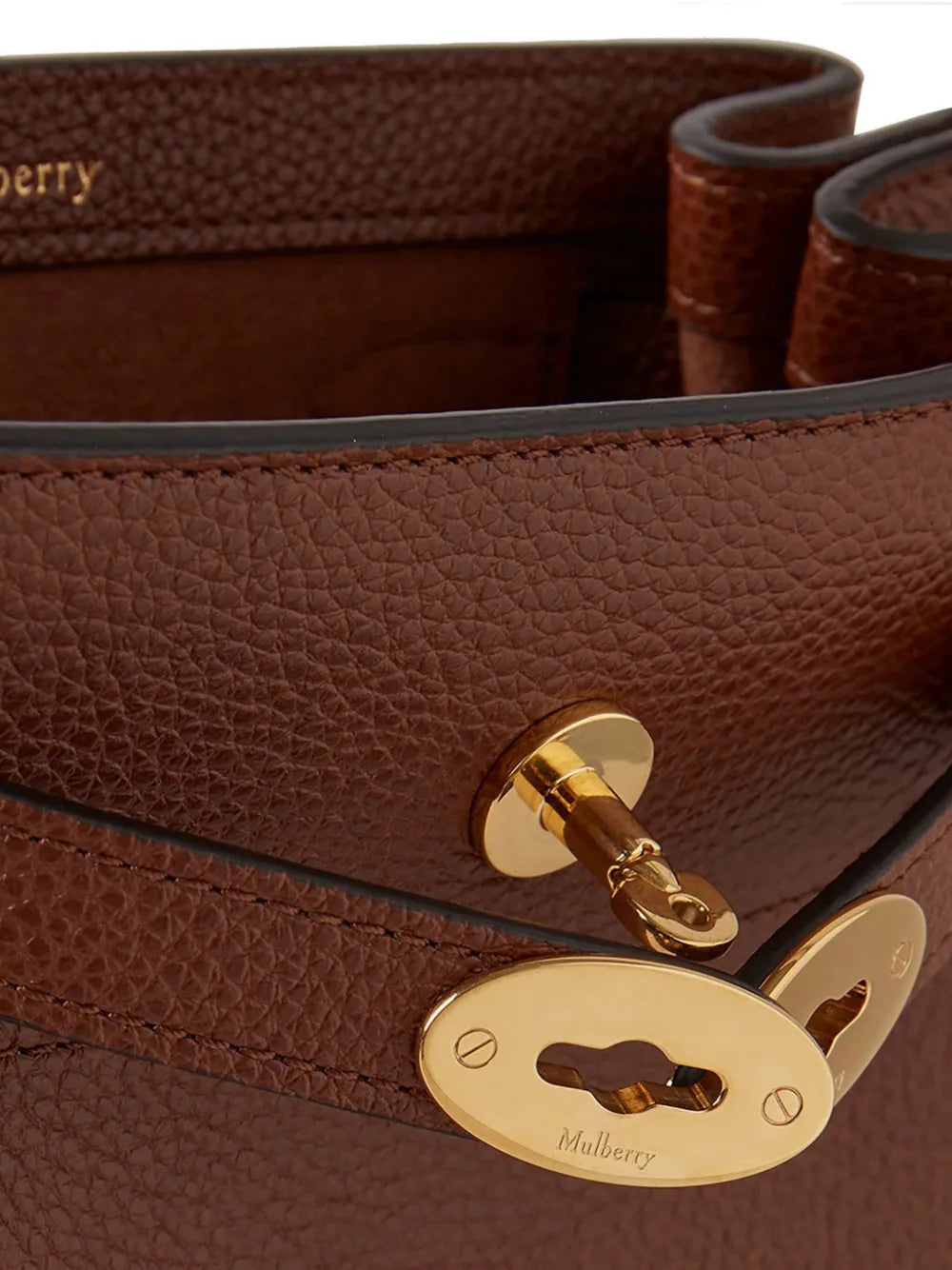 Mulberrysmall Islington leather bucket bag