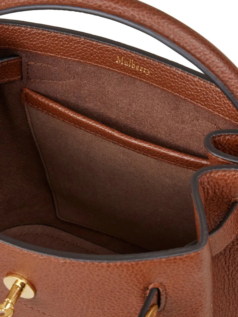 Mulberrysmall Islington leather bucket bag