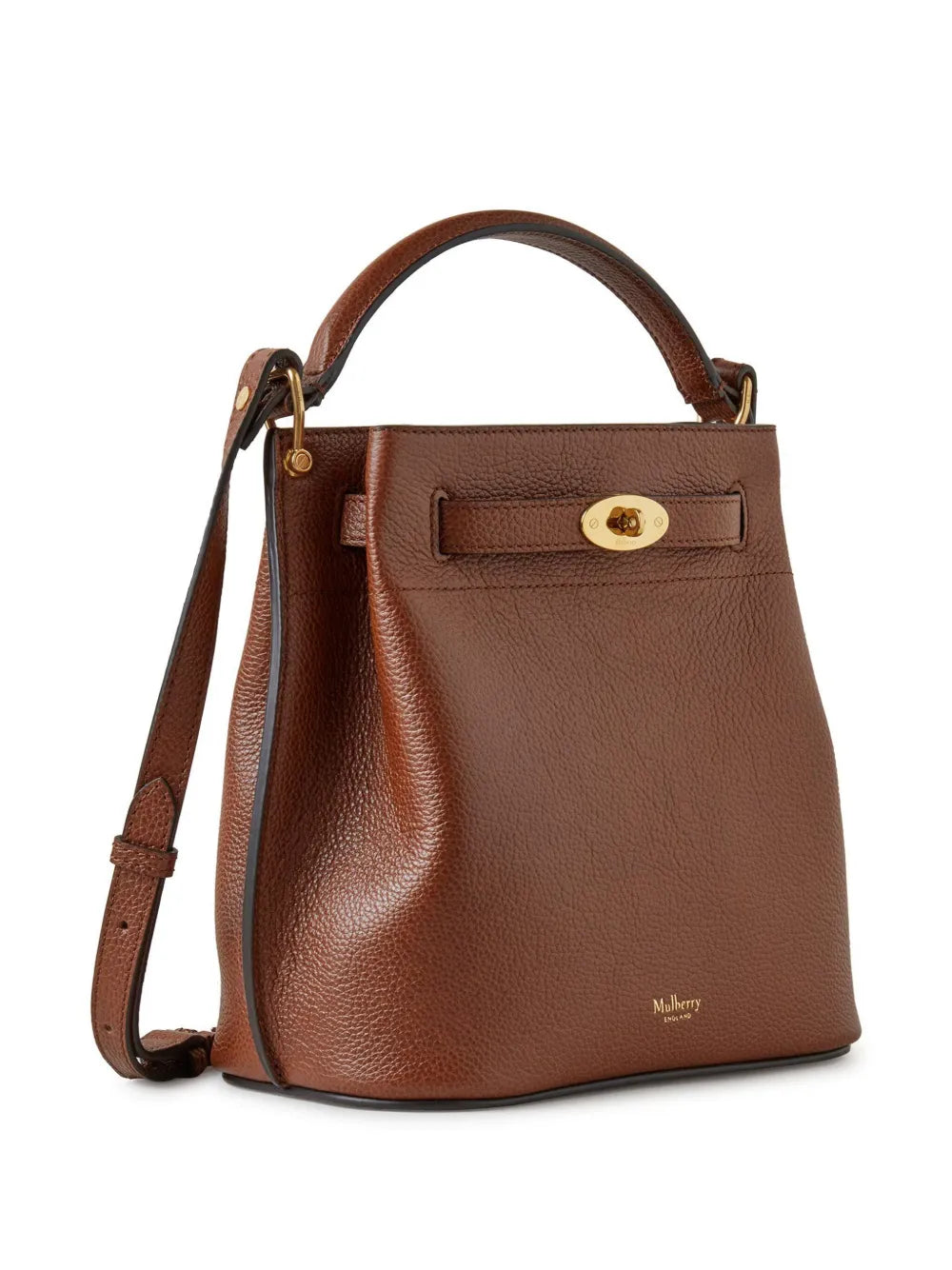Mulberrysmall Islington leather bucket bag