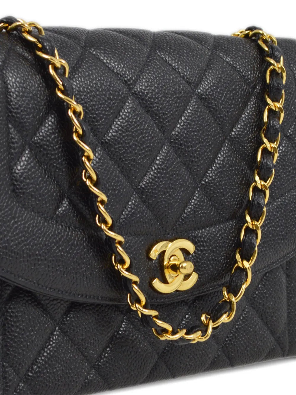 Pre-OwnedCHANEL Pre-Owned1998 medium Diana shoulder bag
