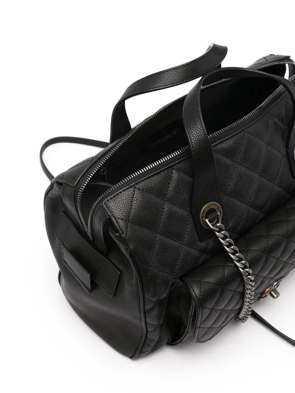 Pre-OwnedCHANEL Pre-Owned2017 diamond-quilted shoulder bag
