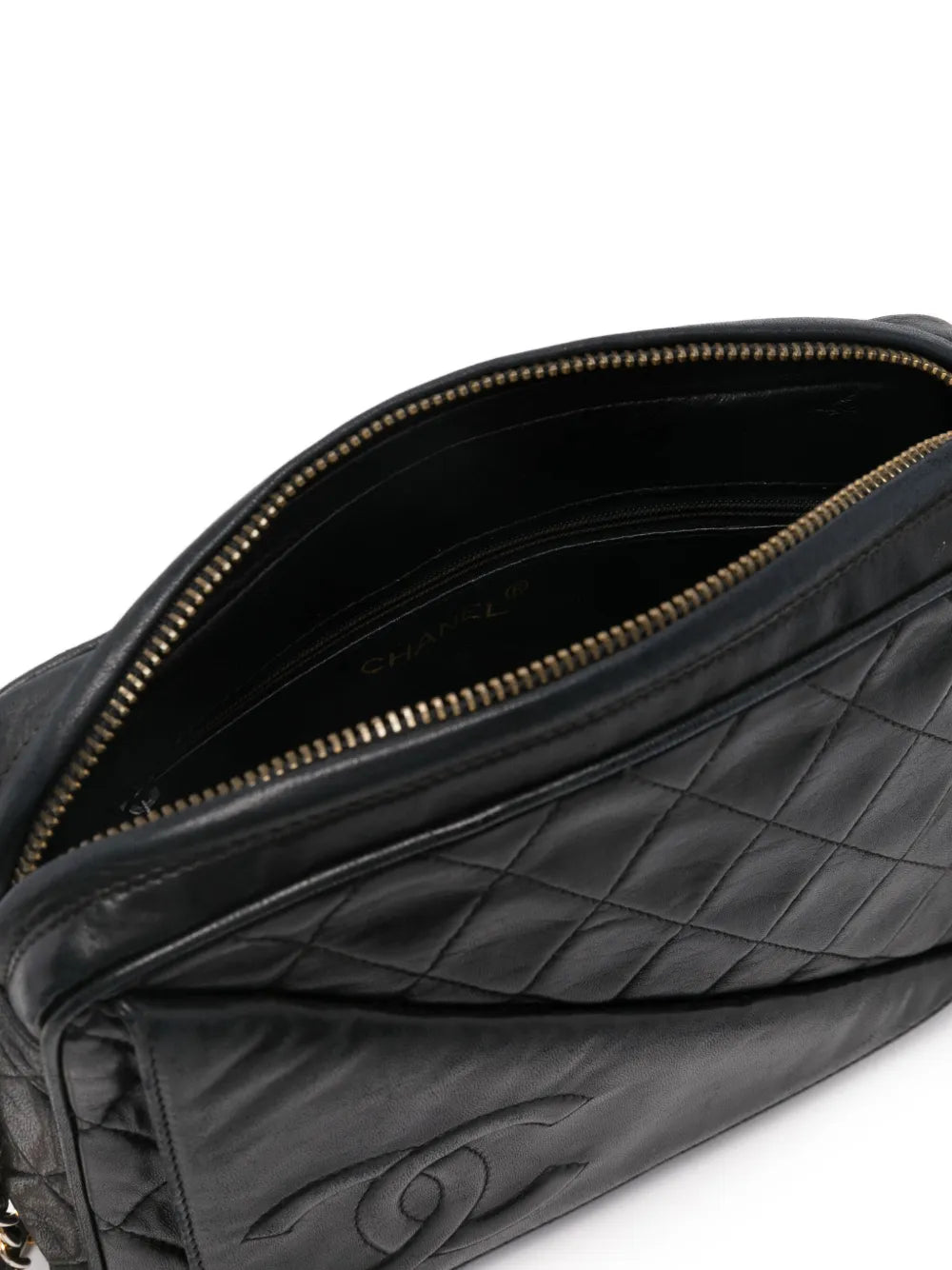 Pre-OwnedCHANEL Pre-Owned1989-1991 Interlocking CC camera bag