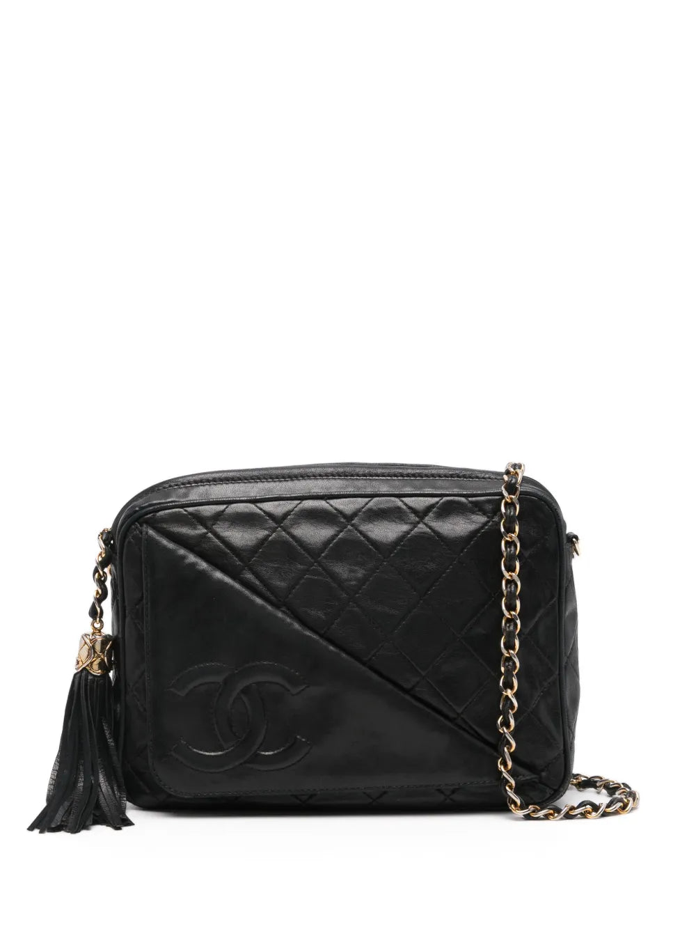 Pre-OwnedCHANEL Pre-Owned1989-1991 Interlocking CC camera bag