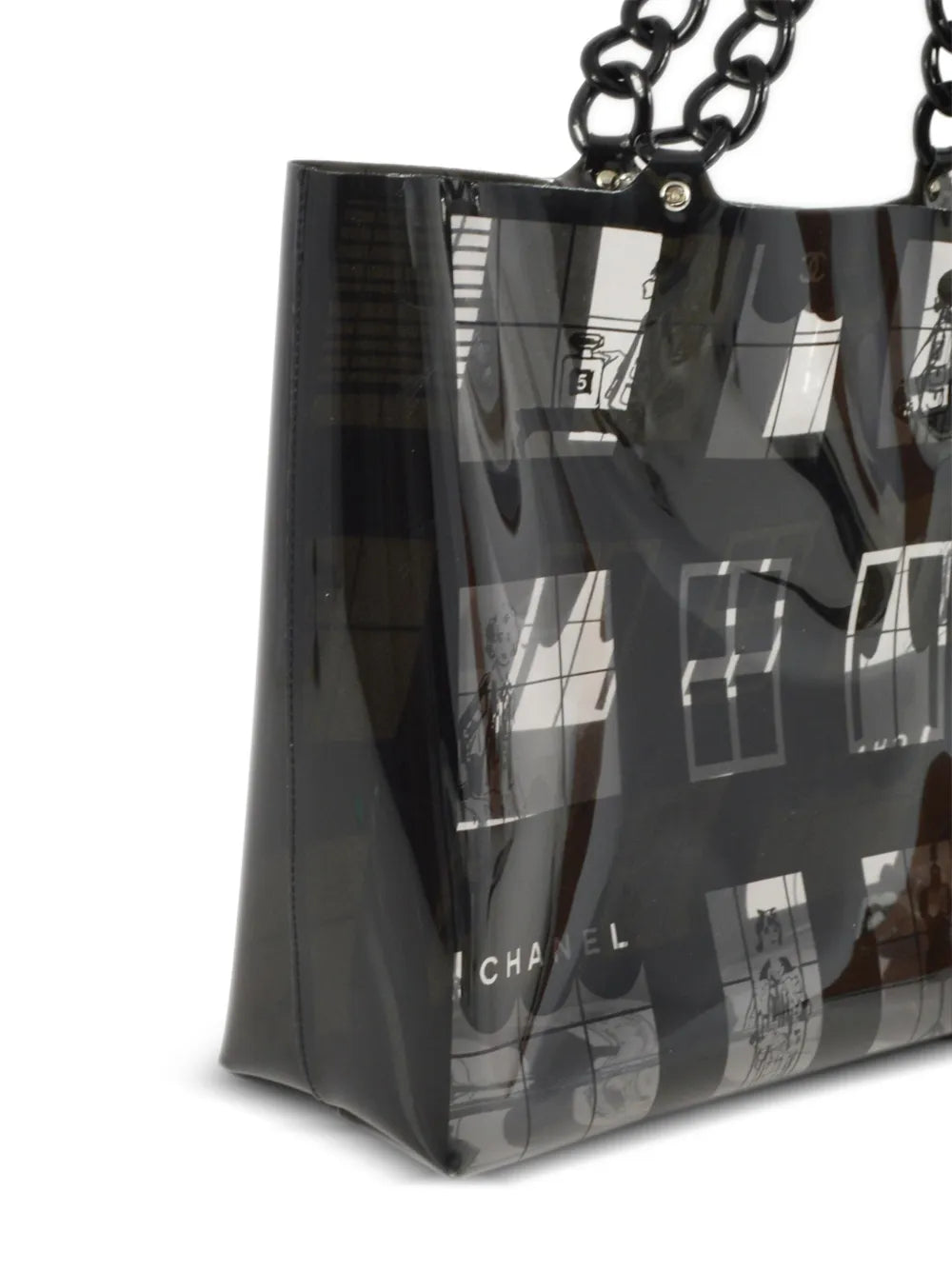 Pre-OwnedCHANEL Pre-Owned2003 Coco Window tote bag