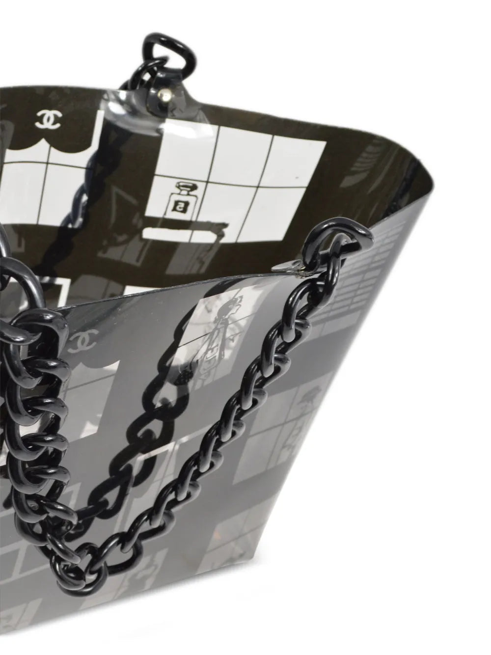 Pre-OwnedCHANEL Pre-Owned2003 Coco Window tote bag