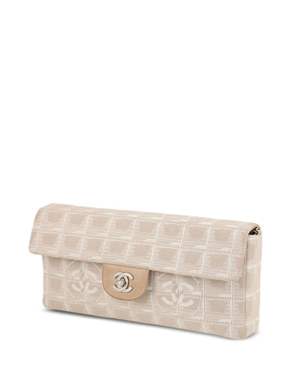 Pre-OwnedCHANEL Pre-Owned2003 Travel Choco Bar shoulder bag