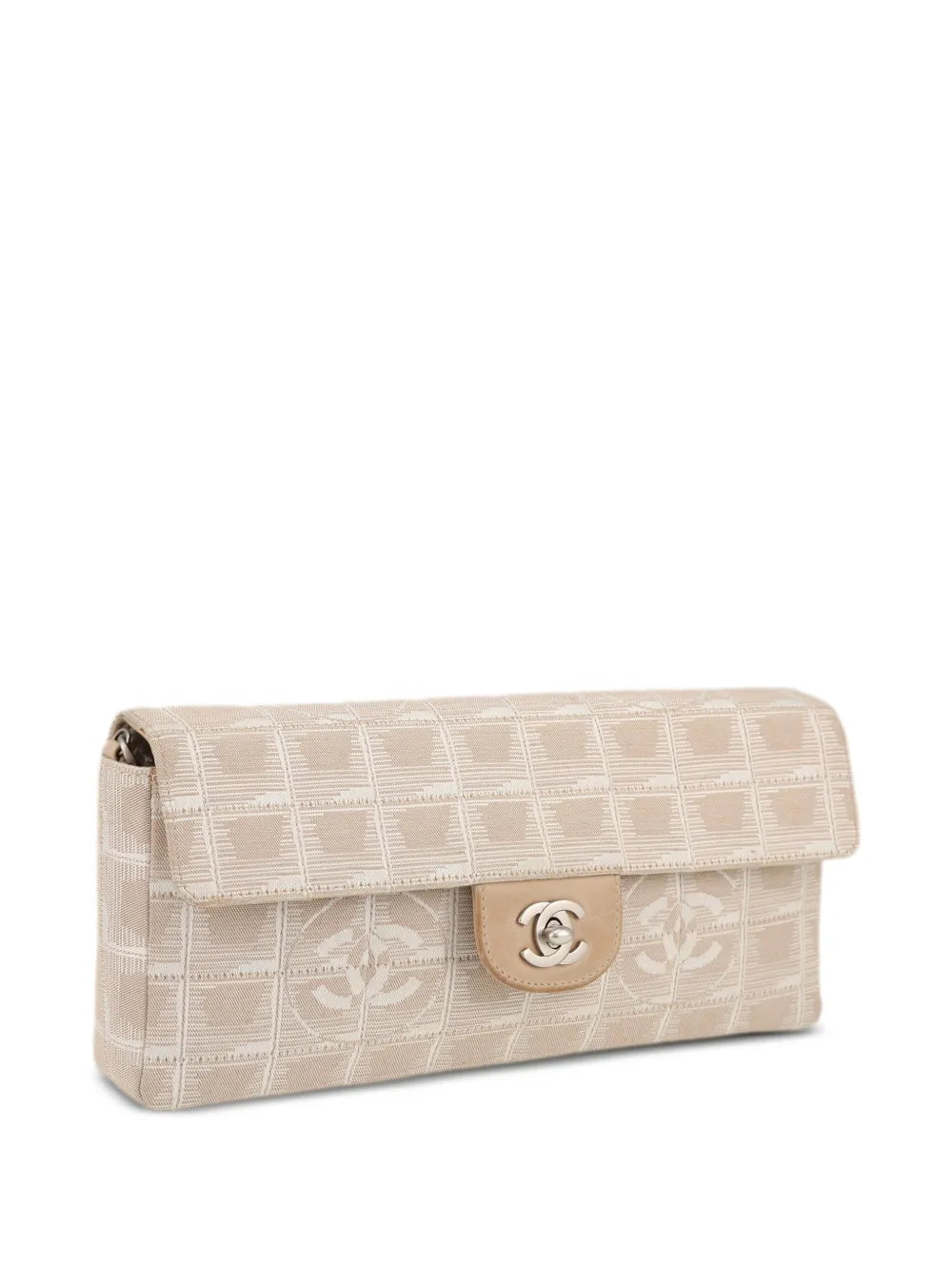 Pre-OwnedCHANEL Pre-Owned2003 Travel Choco Bar shoulder bag