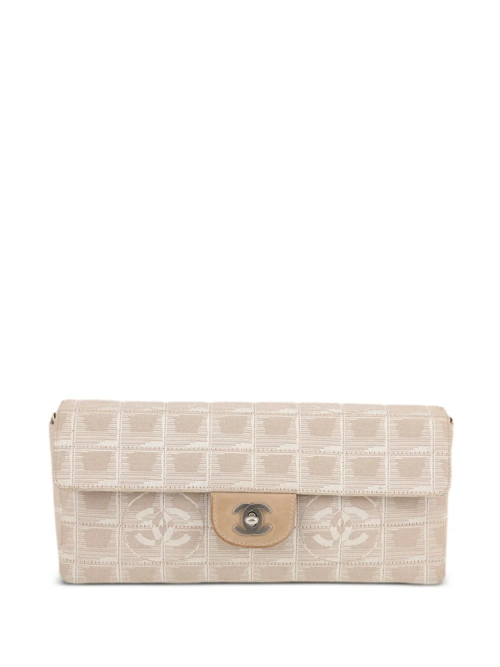 Pre-OwnedCHANEL Pre-Owned2003 Travel Choco Bar shoulder bag