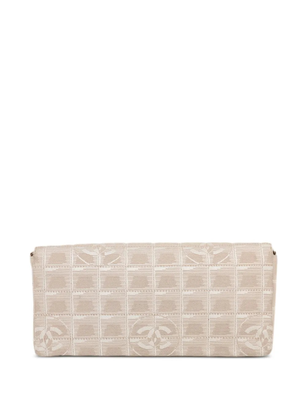 Pre-OwnedCHANEL Pre-Owned2003 Travel Choco Bar shoulder bag