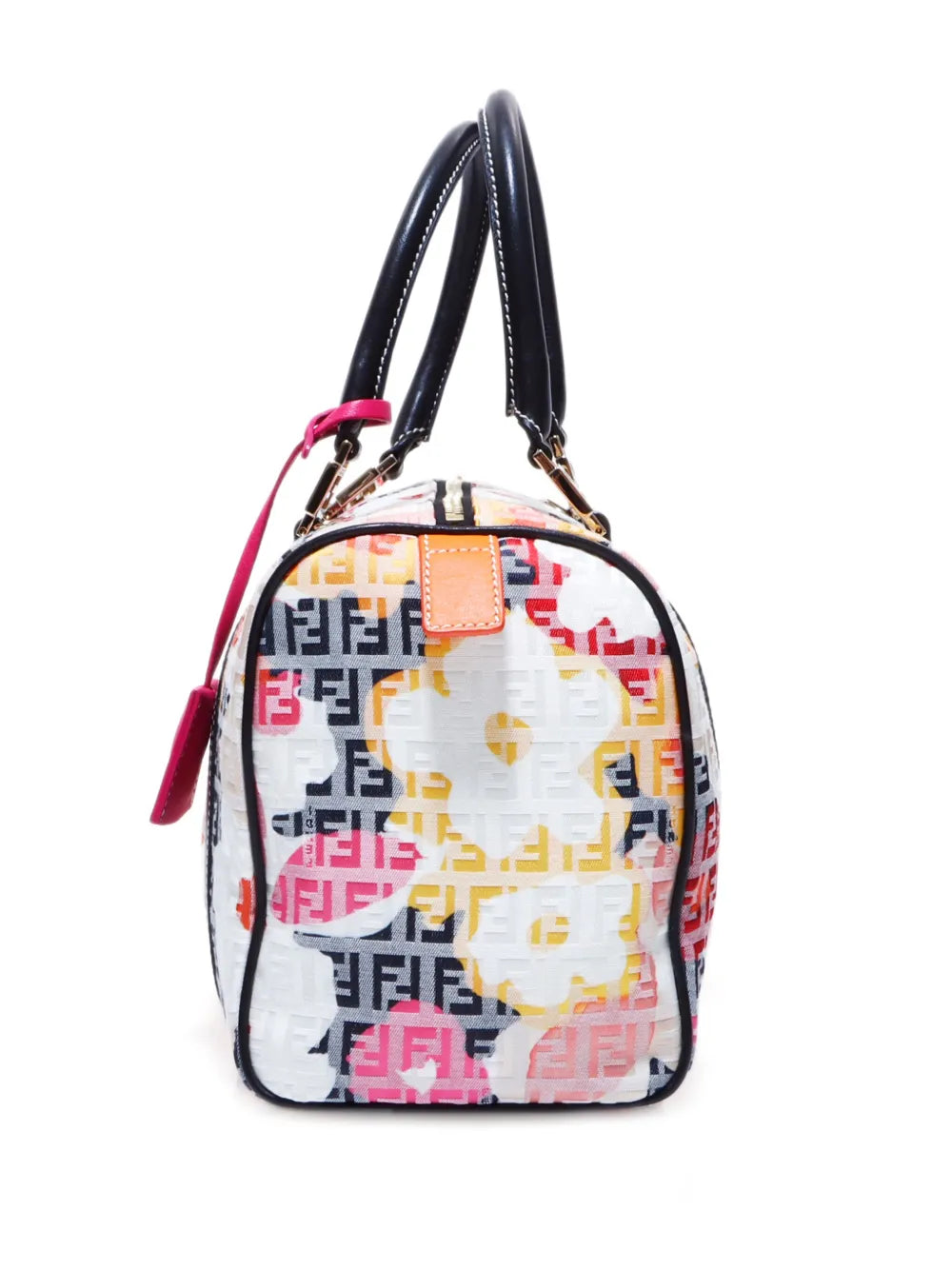 Pre-OwnedFendi Pre-Ownedmini Zucchino Boston handbag