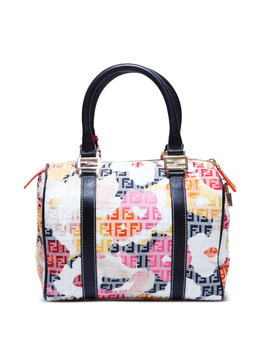 Pre-OwnedFendi Pre-Ownedmini Zucchino Boston handbag