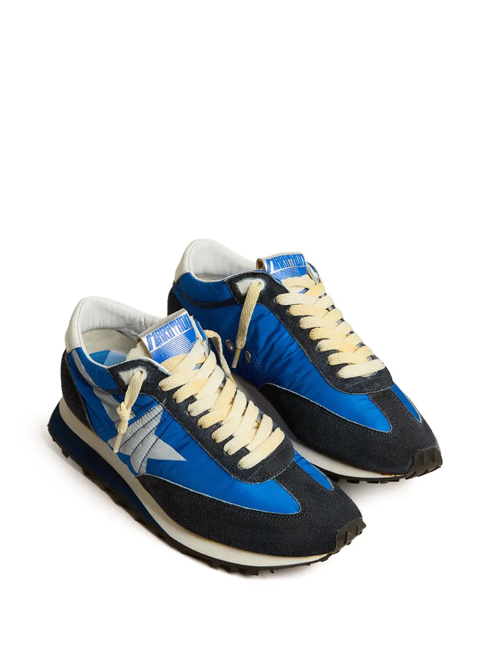 Golden Goose Star-Print Lace-Up Sneakers