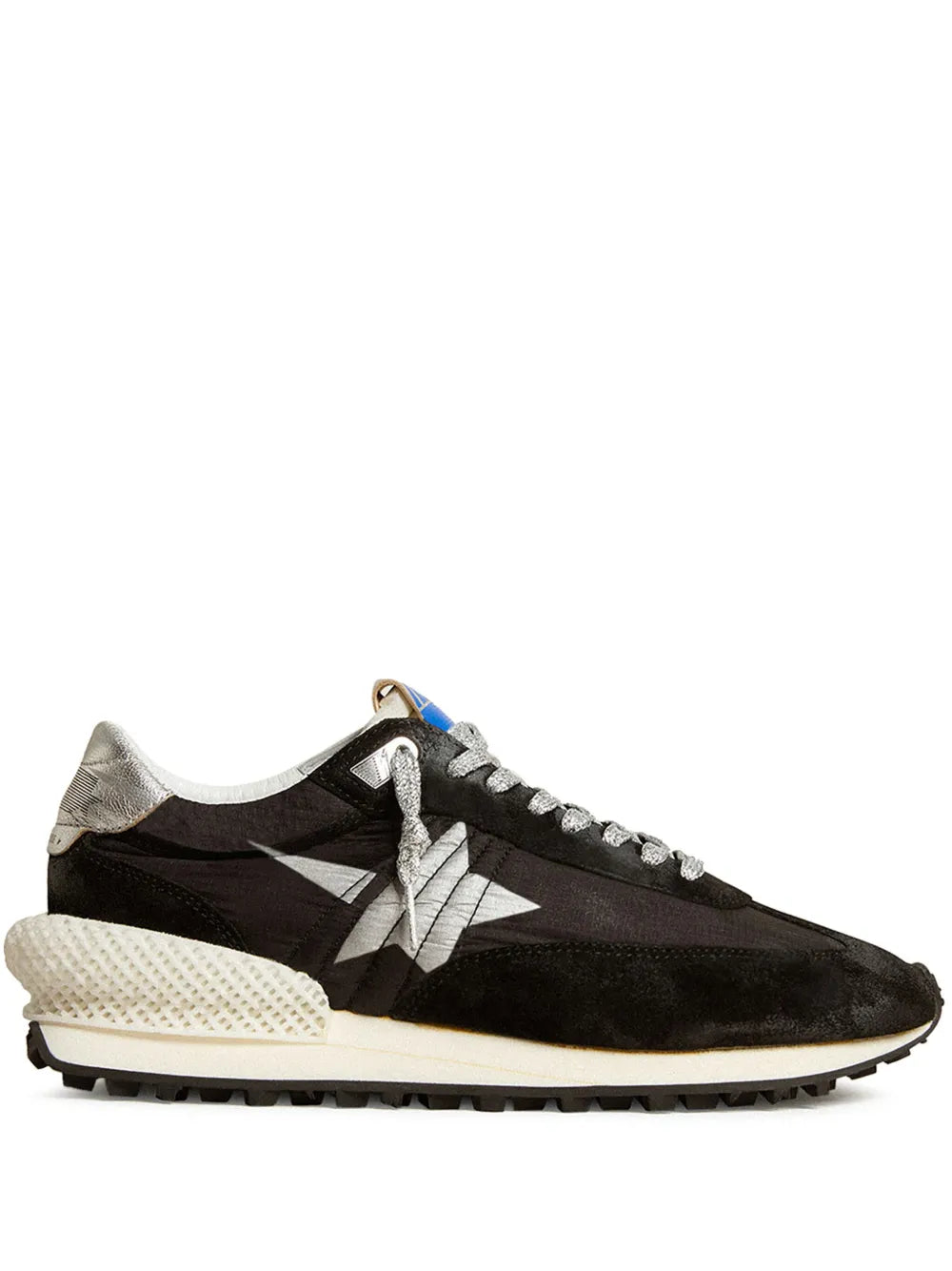 Golden Goose Star-Print Lace-Up Sneakers