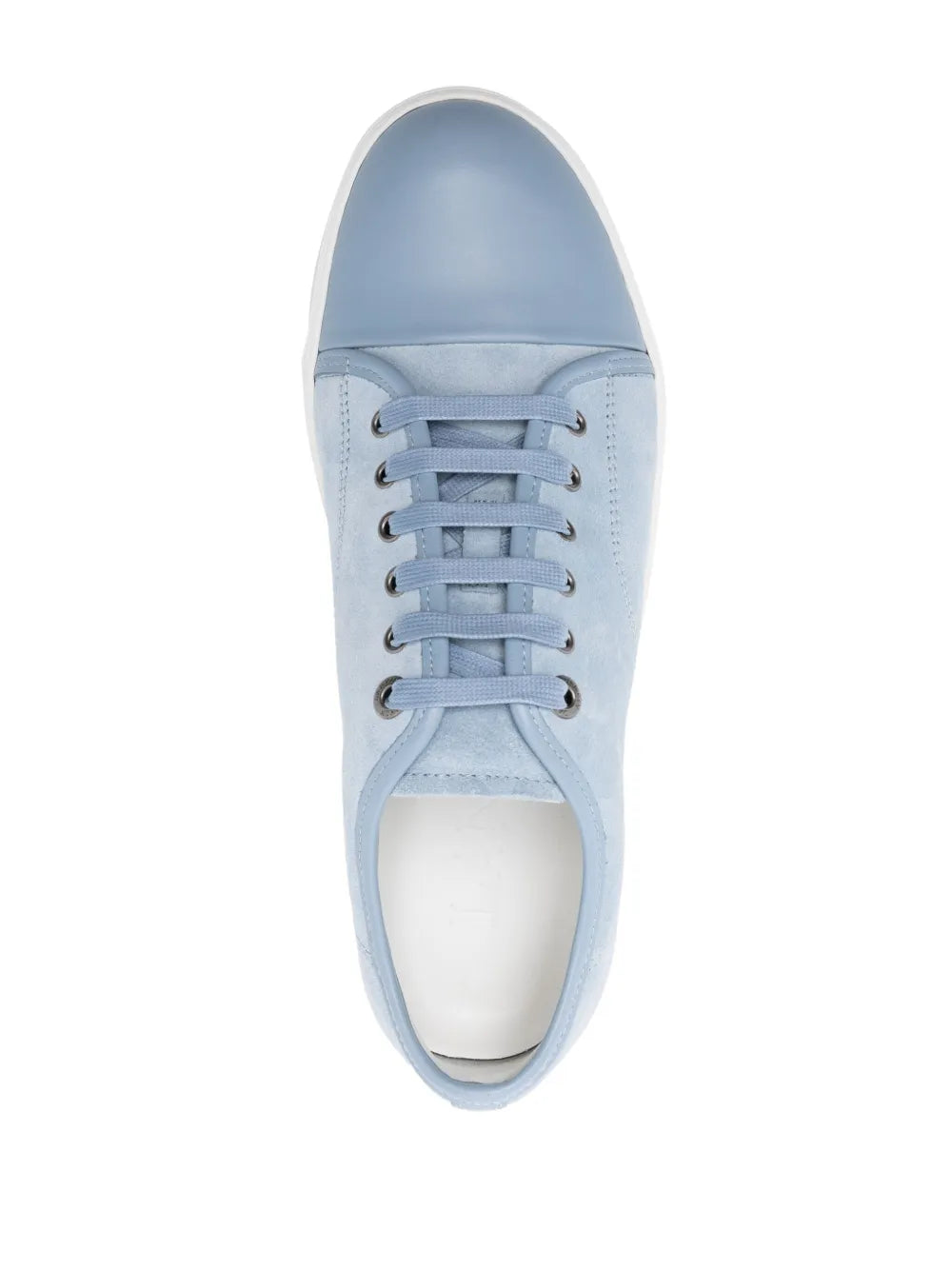 Lanvin Dbb1 Suede Sneakers