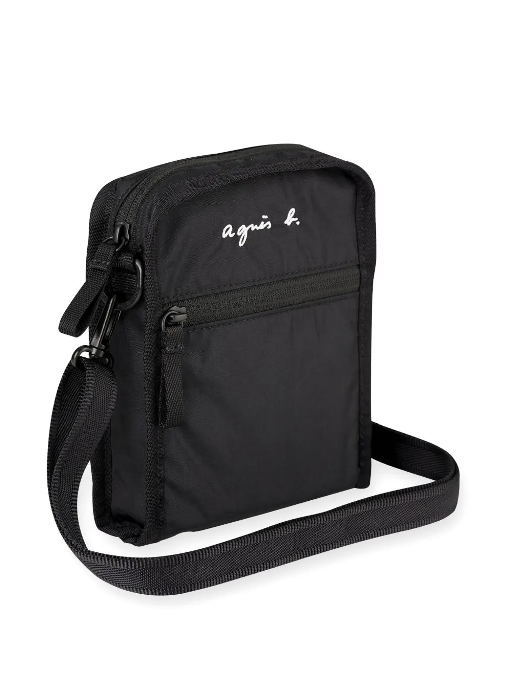 agnès b. logo-embroidered crossbody bag