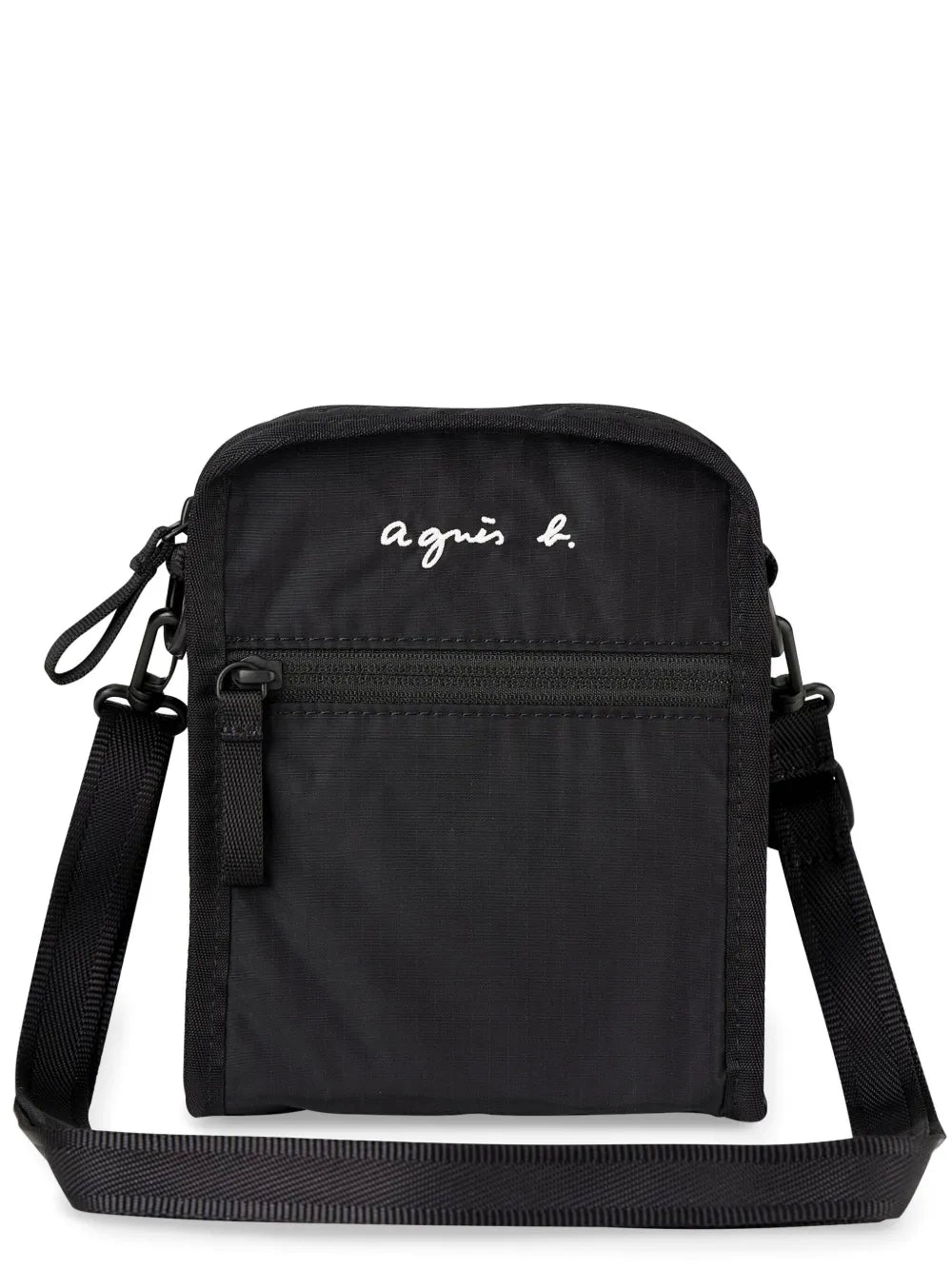 agnès b. logo-embroidered crossbody bag