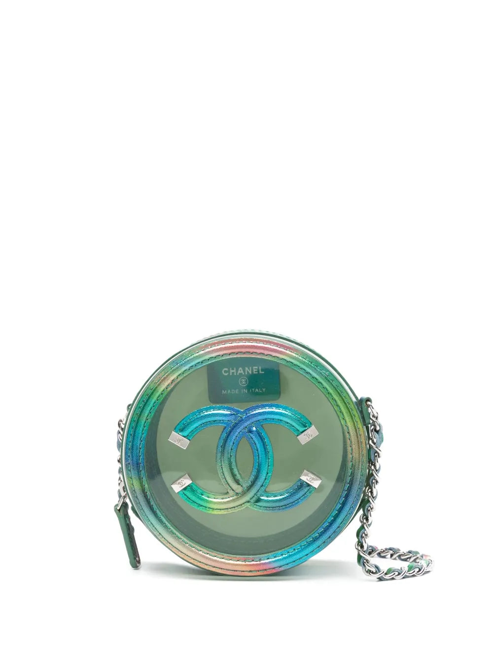 Pre-OwnedCHANEL Pre-Owned2020 Round mini bag