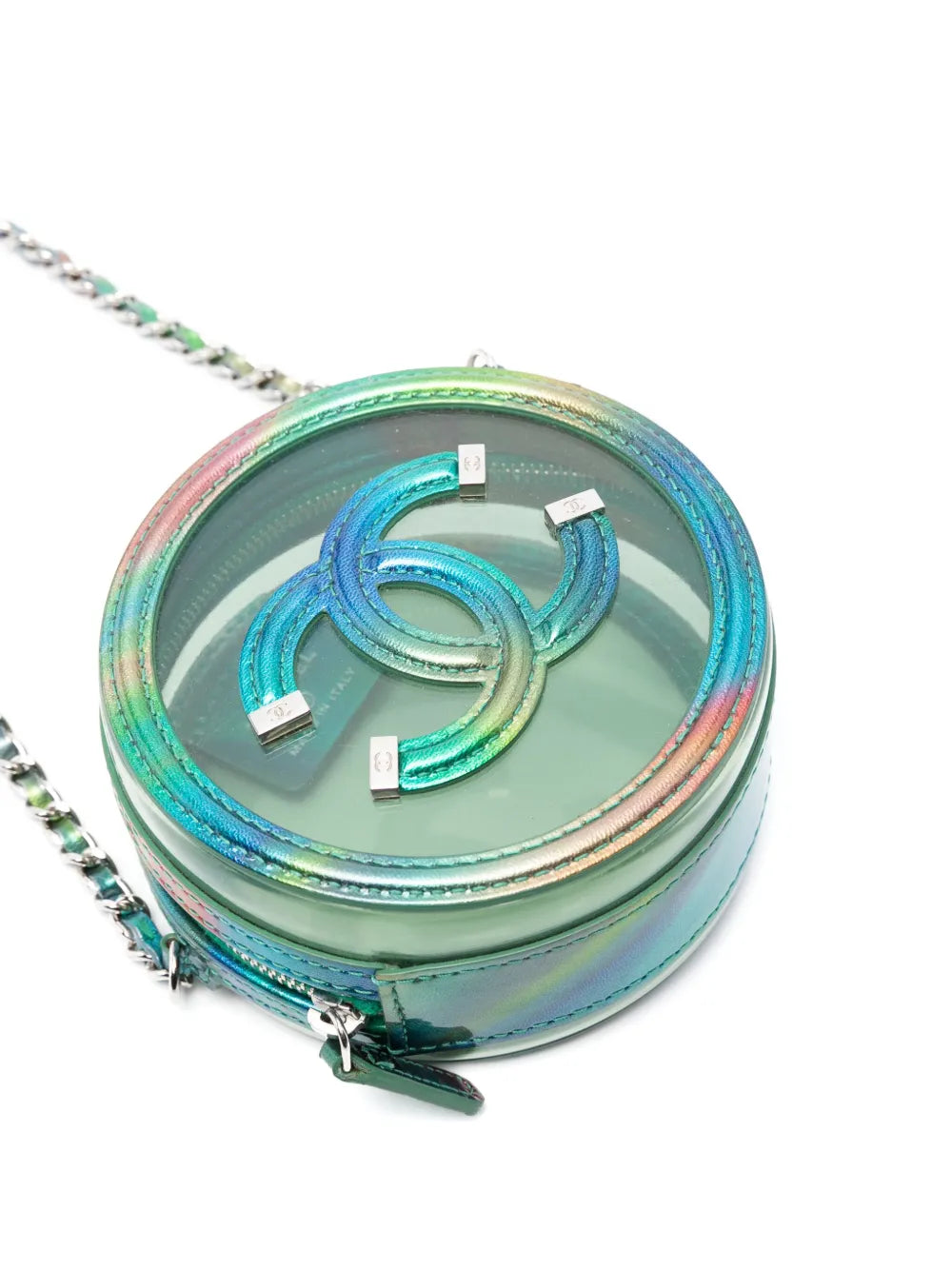 Pre-OwnedCHANEL Pre-Owned2020 Round mini bag