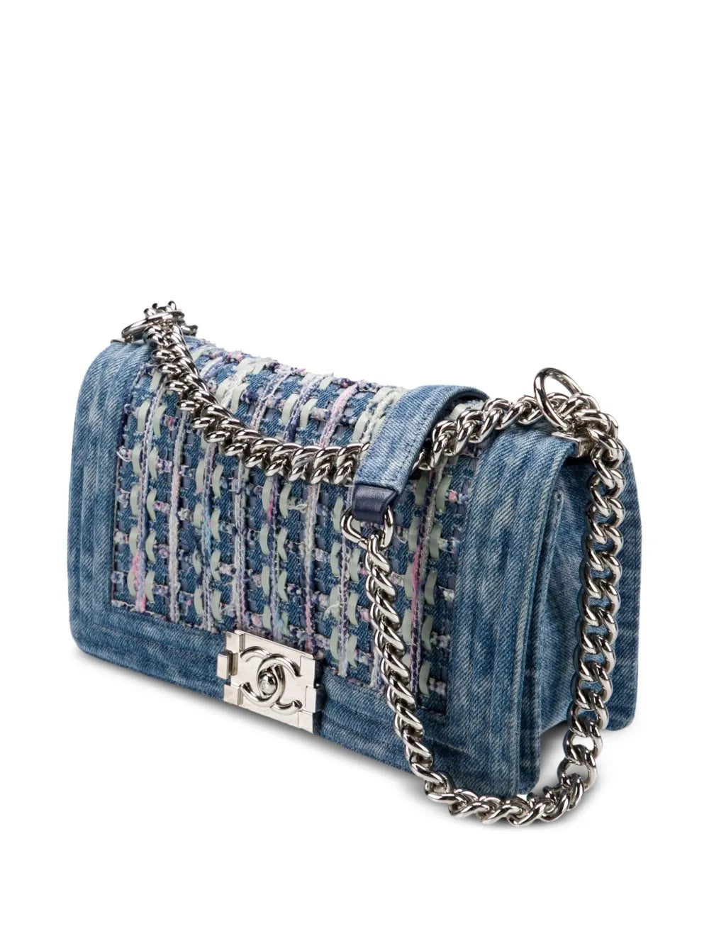 Pre-OwnedCHANEL Pre-Owned2018 medium Boy Chanel shoulder bag