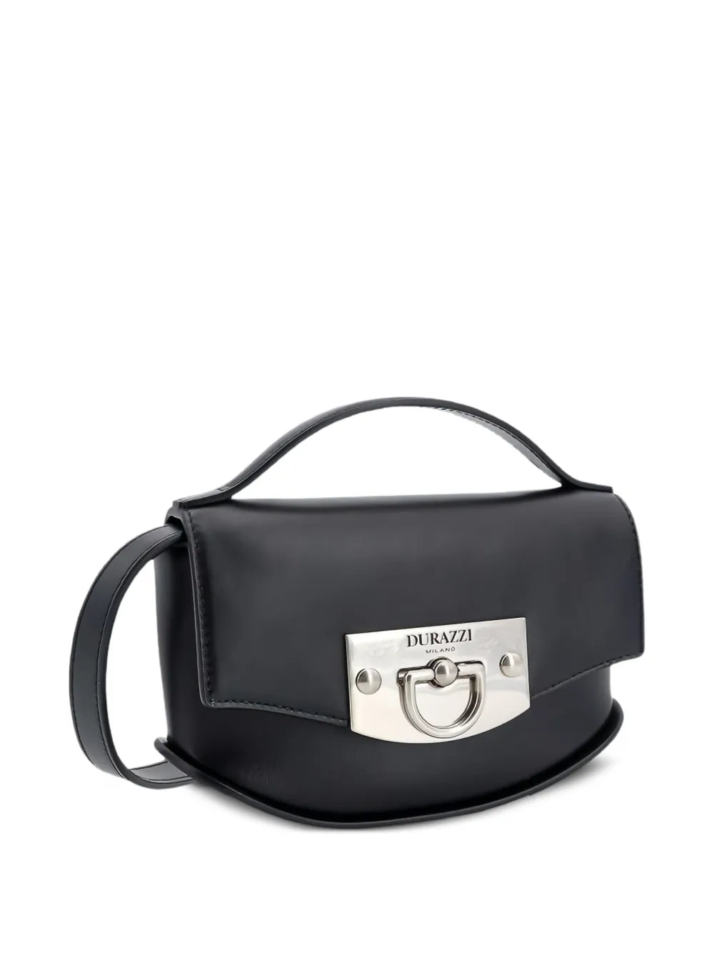 Durazzi Milano Swing engraved-logo leather tote bag