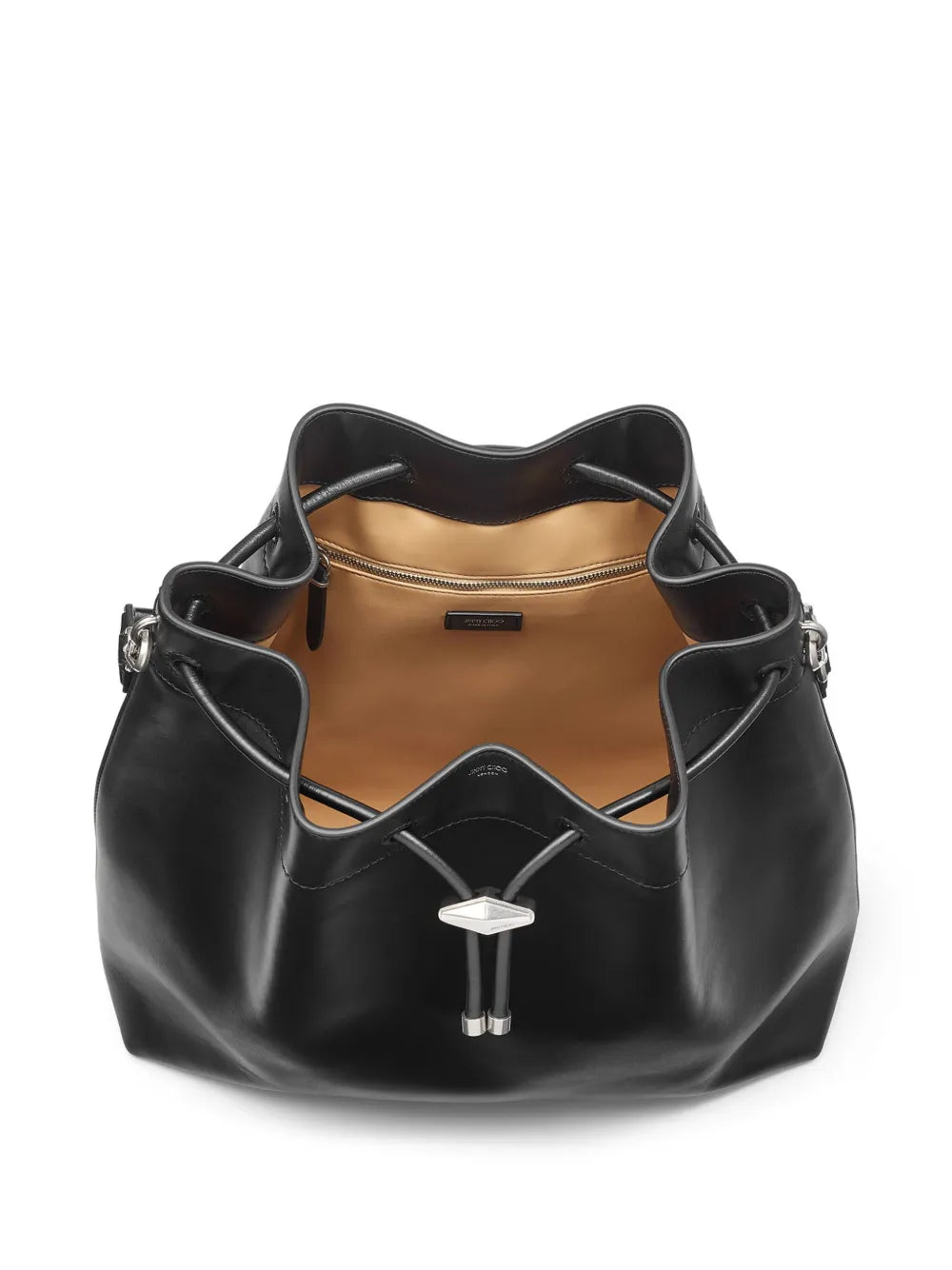 Jimmy ChooCinch L leather bucket bag