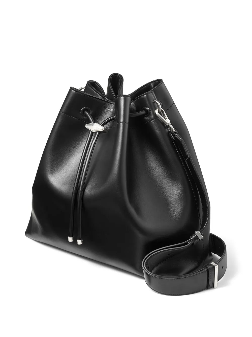 Jimmy ChooCinch L leather bucket bag