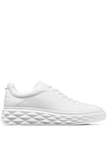 Jimmy Choo Diamond Maxi Leather Sneakers