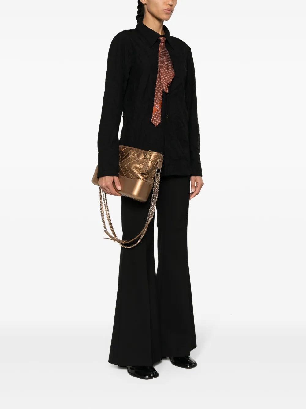 Pre-OwnedCHANEL Pre-Owned2018 medium Gabrielle crossbody bag