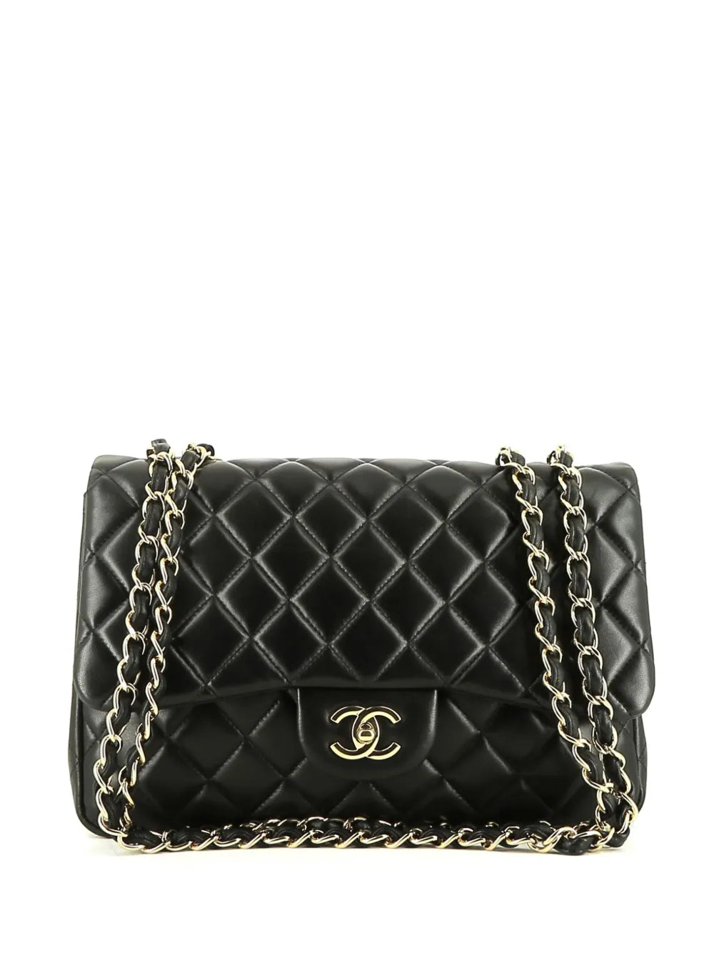 Pre-OwnedCHANEL Pre-Owned2010s Jumbo Classic Flap shoulder bag