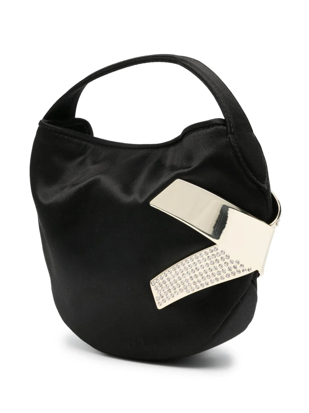 GennyX-jewel satin mini bag