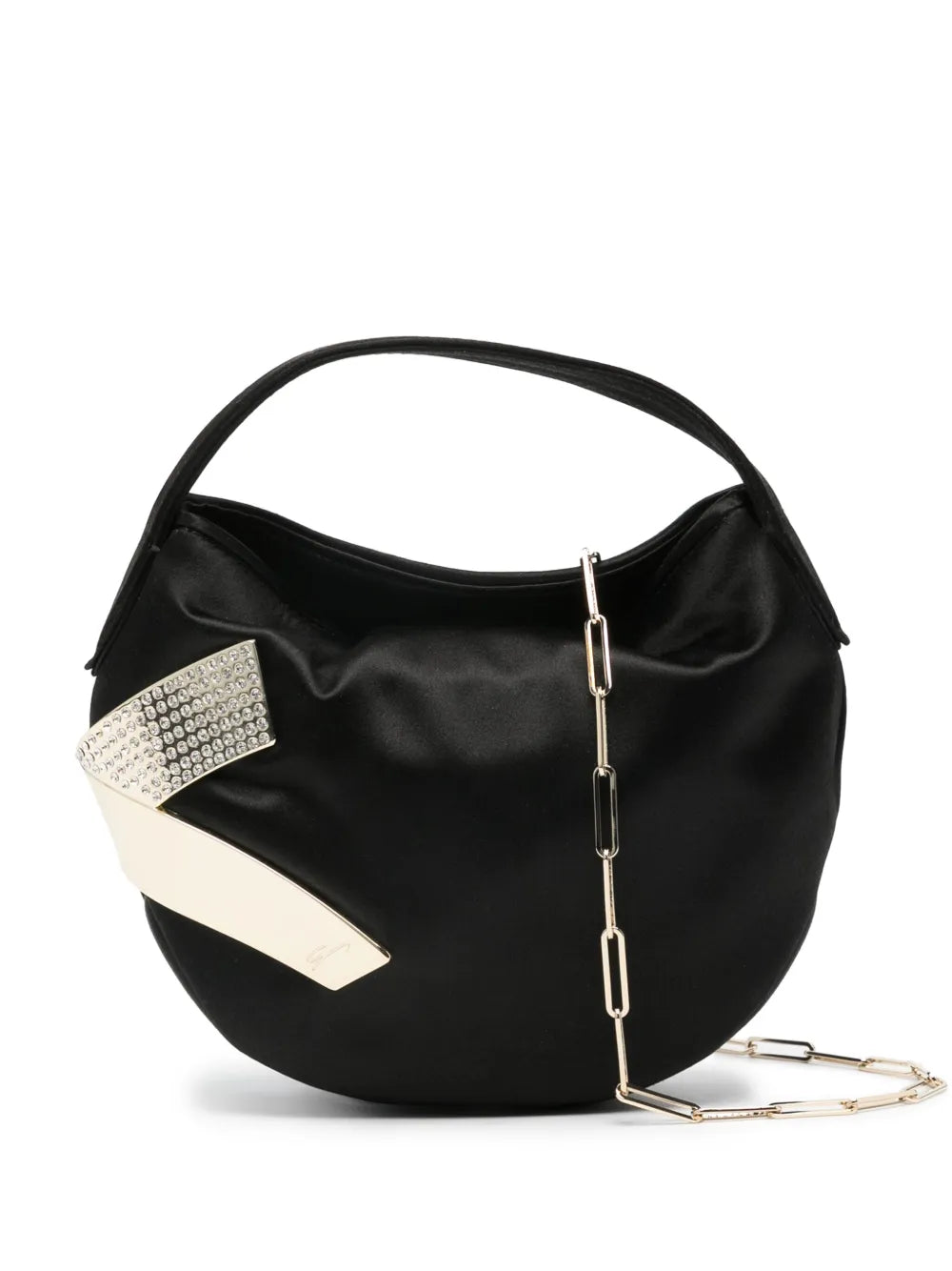 GennyX-jewel satin mini bag