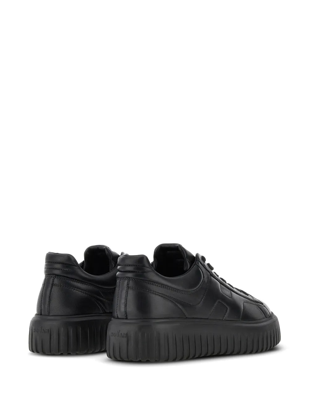 Hogan H-Stripes Leather Sneakers
