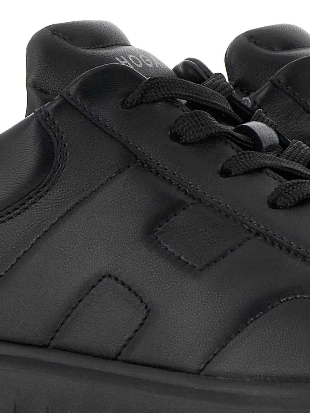 Hogan H-Stripes Leather Sneakers