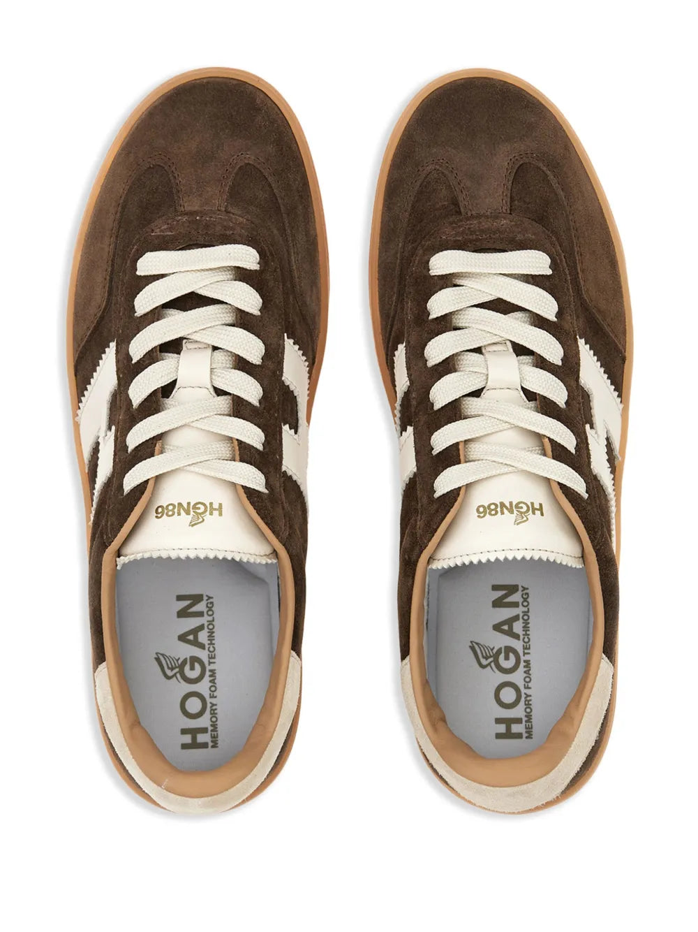 Hogan Cool Low-Top Suede Sneakers